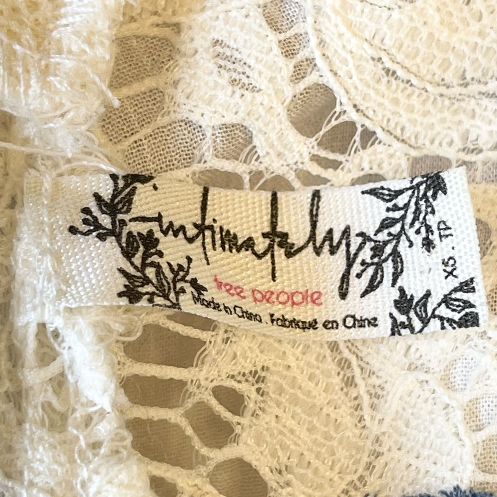 Gorgeous Intimately Free People lace inset slip dress! - Picture 12 of 13